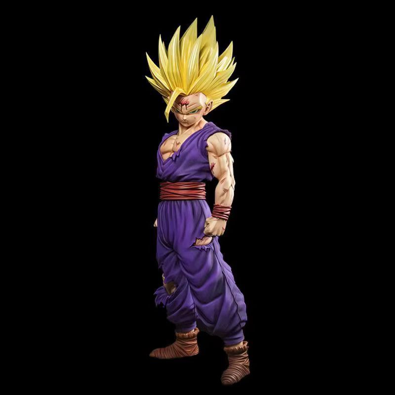 Bandai Dragon Ball Anime Figur Super Saiyajin Son Gohan Sammelstatue Multicolor - Bild 2