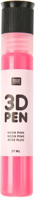 Rico Design 3D Pen Neon Pink - Bild 1