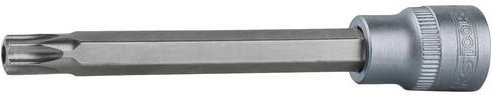 KS Tools Bit-Stecknuss TX mit Stirnlochbohrung lang 3/8 Zoll TB55 in Silber - Bild 1