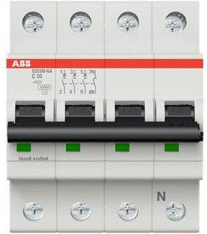 ABB S203M-C50NA Leitungsschutzschalter 50A 400V 2CDS273103R0504 - Bild 1