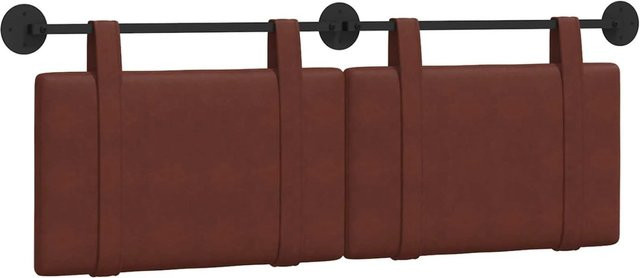 vidaXL Polsterpaneel zum Aufhängen in Glänzend Braun, B/H/T: 150 x 55 x 5 cm - Bild 1