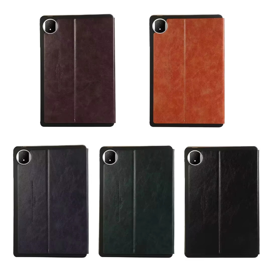 Bedruckte Schutzhülle für Huawei Honor MagicPad 2 12.3 2024 in Blau mit TPU-Rückseite, Standfunktion, Kartenfächern und luxuriösem PU-Leder - Bild 4