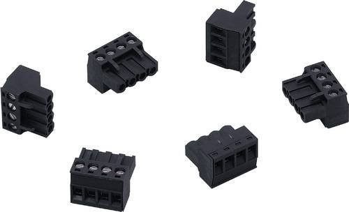 ifm Electronic E70230 Schraubklemmen, Schwarz, 6 Stück - Bild 1