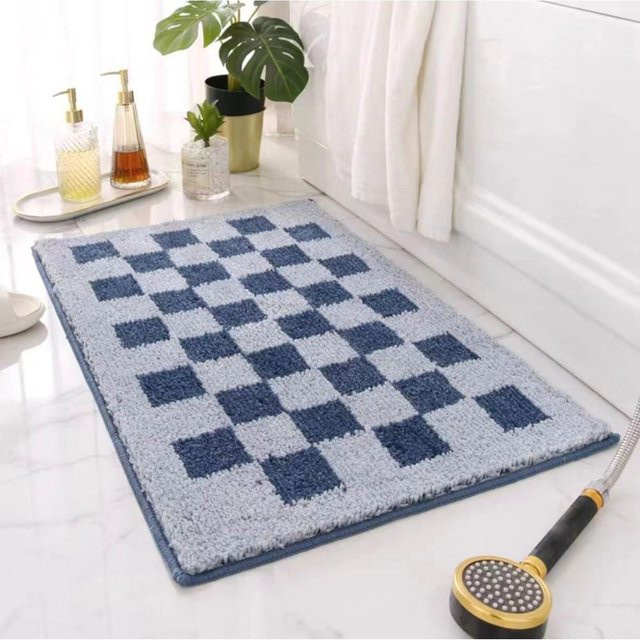 Rutschfeste und absorbierende Badezimmer Matte von Yiran Furniture in verschiedenen Farben, B/T: 60 x 40 cm - Bild 1