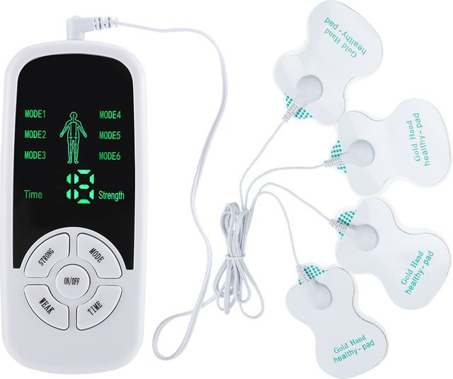 Hailicare Impulsmassagegerät, elektrischer Muskelstimulator, weiß - Bild 1