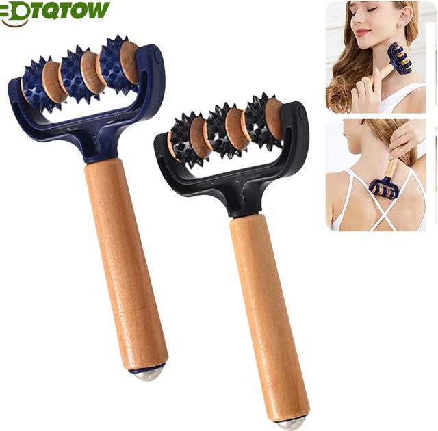 BOTQTOW Handmassagerolle aus Holz, Unisex - Bild 1
