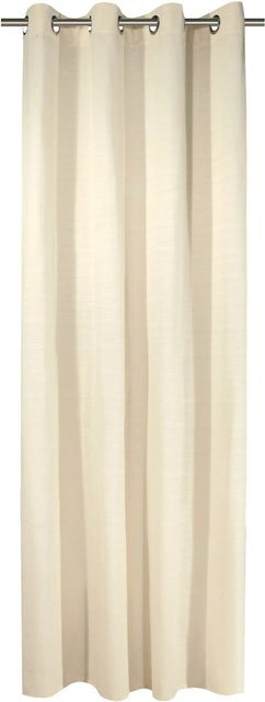 Ösenschal Sehlbach Verona in Creme und Beige, B: 135 cm, H: 245 cm - Bild 1