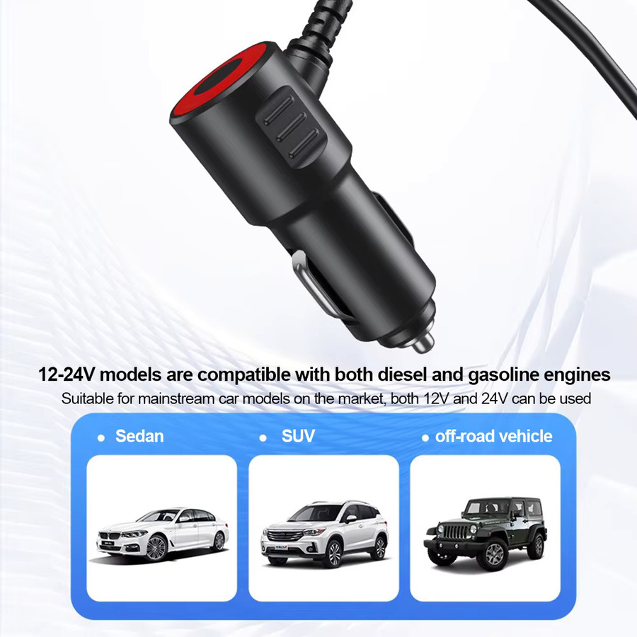 kebidumei Auto Ladegerät Splitter mit 120W Leistung, Multi Ports PD30W und QC3.0, Zigarettenanzünder Adapter in Schwarz - Bild 3