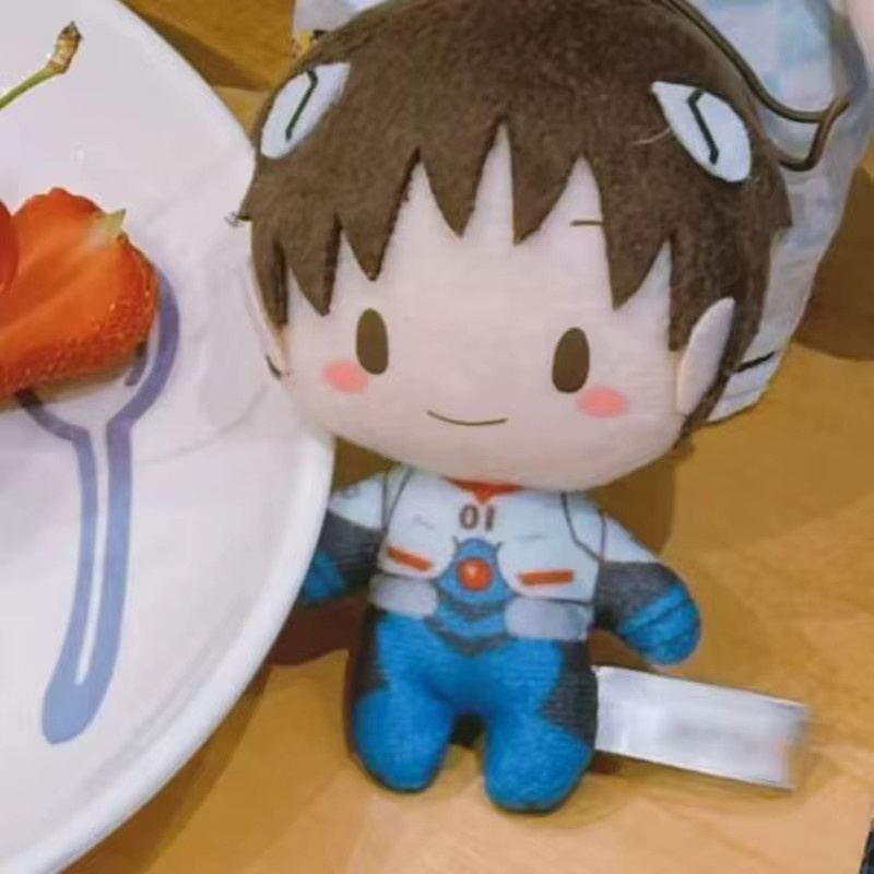 Bandai Neon Genesis Evangelion EVA Shinji Ikari, Plüschpuppe, Zubehör - Bild 4