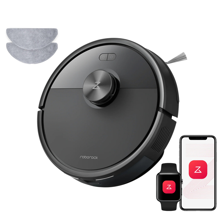 Roborock Q7 M5 Set Saug- und Wischroboter in Schwarz mit 2 zusätzlichen Wischtüchern - Bild 1