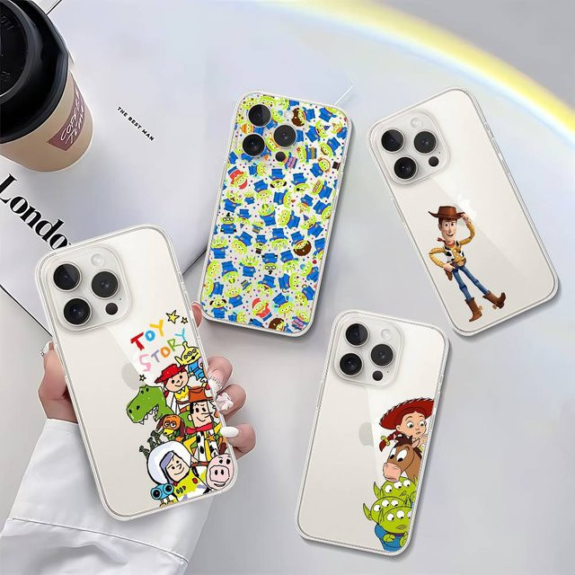 Mesuca Anime T-Toys S-Storys Handyhülle für iPhone 17 16 15 14 13 12 11 Pro Max Plus Transparent - Bild 1