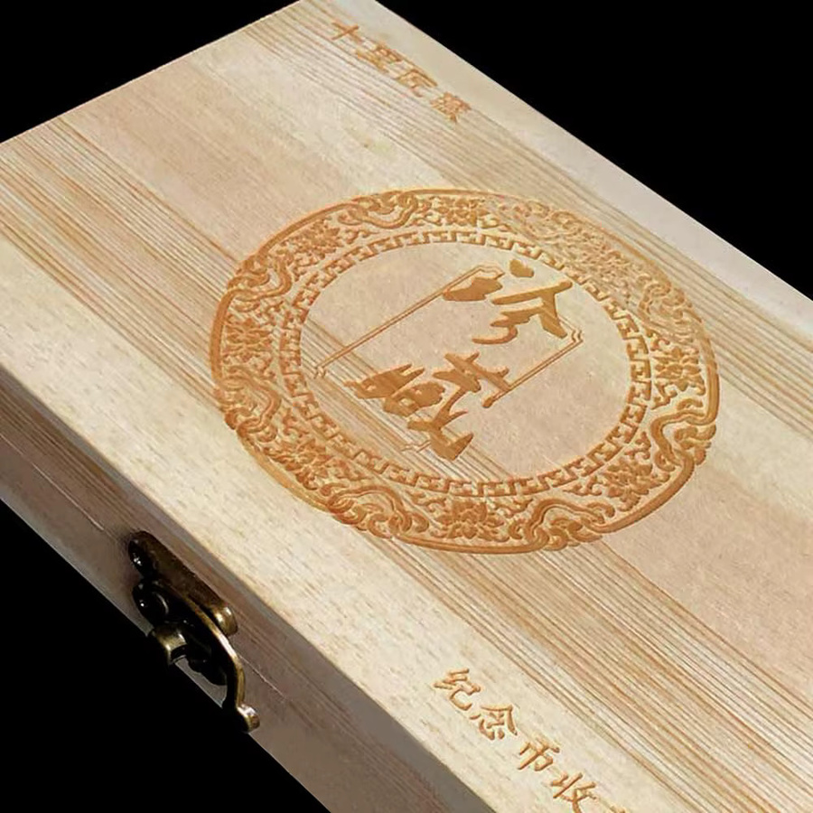 100 Stück Holz Münzboxen für Münzkapseln zum Schutz und zur Lagerung, Braun, Durchmesser: 30 mm - Bild 3