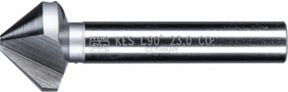 PFERD Kegel- und Entgratsenker HSSE Co5 90 Grad Durchmesser 23 mm Schaft-Durchmesser 10 mm DIN 335 C Silber - Bild 1