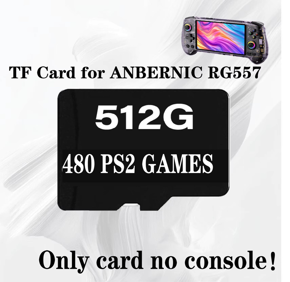 Anbernic microSD Speicherkarte für RG557 Retro Spielkonsole, 512 GB, Schwarz - Bild 2