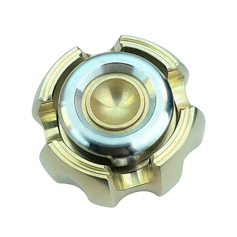 Mine Diary Fidget Spinner, Messing, EDC Fidget Spielzeug - Bild 4