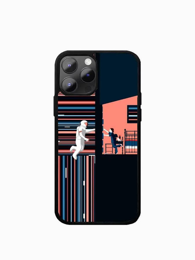 Interstellar Movie Handyhülle für Apple iPhone 11 12 13 14 15 16 Pro Max Plus mit Plating-Schutz in Multicolour - Bild 3