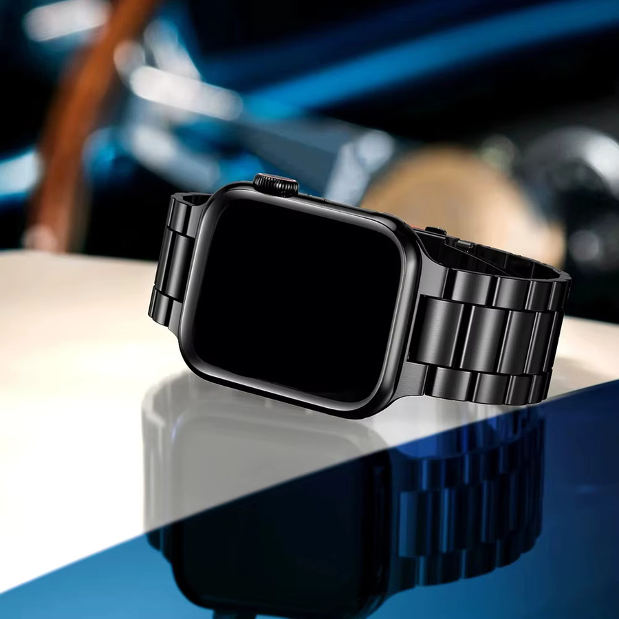 DLIBAND Uhrenarmband Edelstahl, Schwarz, Unisex - Bild 5