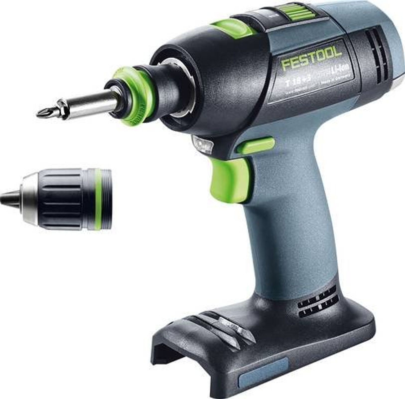 Festool Akku-Bohrschrauber T 18+3-Basic in Grau - Bild 2