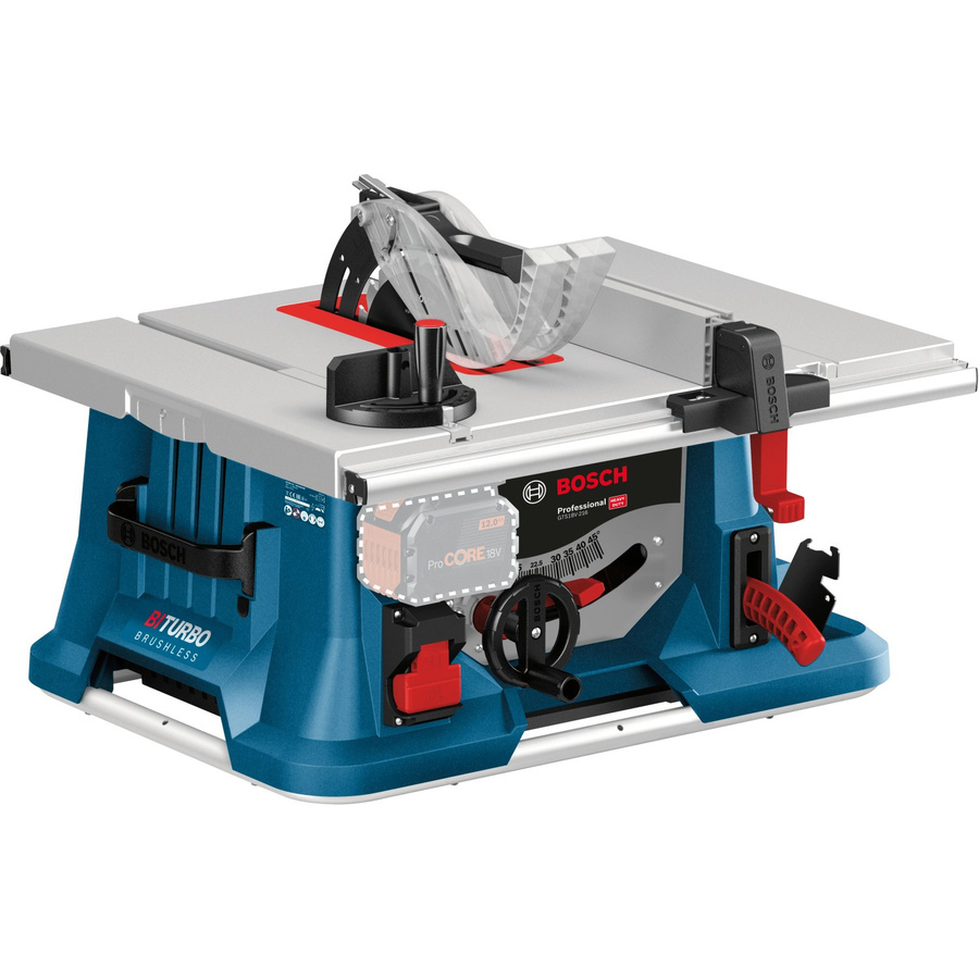 Bosch Professional Akku-Tischkreissäge BITURBO GTS 18V-216 Solo mit 216 mm Sägeblatt - Bild 3