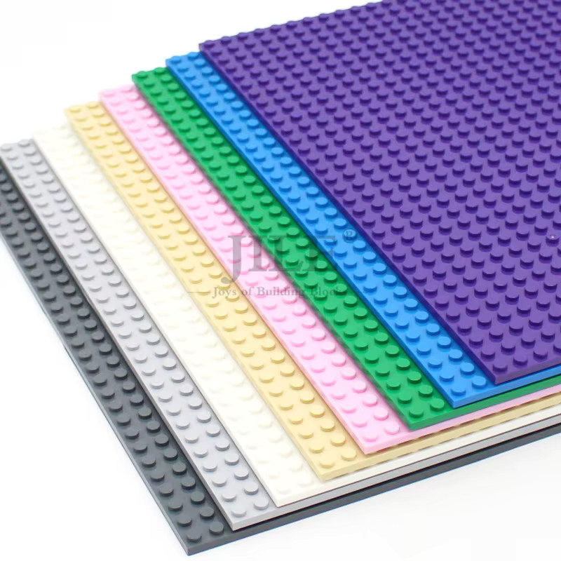 jile MOC 32x32 Doppelseitige Grundplatte, Bausteine, 3811 Teile, Grün, Bunt / Mehrfarbig - Bild 2