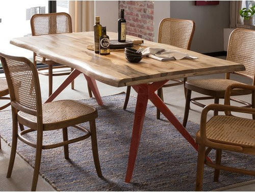 SIT Tisch TABLES & CO aus Mango Holz in Braun, Höhe: 78 cm, Tiefe: 90 cm - Bild 1