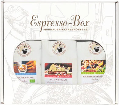 Murnauer Kaffeerösterei, Espresso-Röstung, Arabica-Robusta-Mischung, Kaffee, 750 g - Bild 1