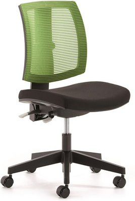 Mayer Sitzmöbel Drehstuhl 2232 in Grün mit Rollen, B/H: 62 x 62 cm - Bild 1