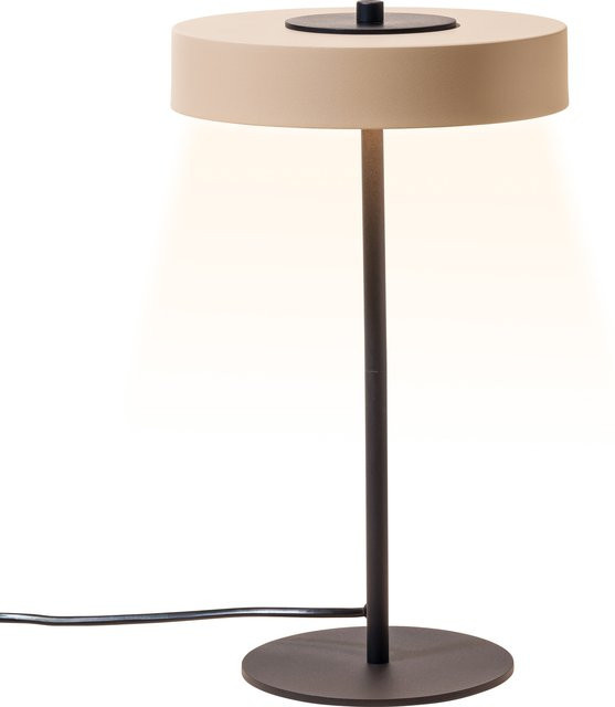 LIVARNO LED-Tischleuchte in Beige mit warmweißem Licht und modernem Design - Bild 1