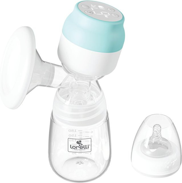 Lorelli elektrische Milchpumpe Save your time mit LED-Anzeige und 9 Pumpstärken in Blau und Weiß - Bild 1