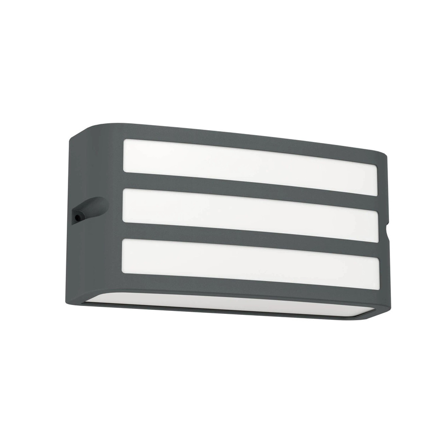 Eglo Wandleuchte Camarda 1-flammig Anthrazit aus Aluminiumguss für Außenbereich B/H: 11 x 22 cm - Bild 2
