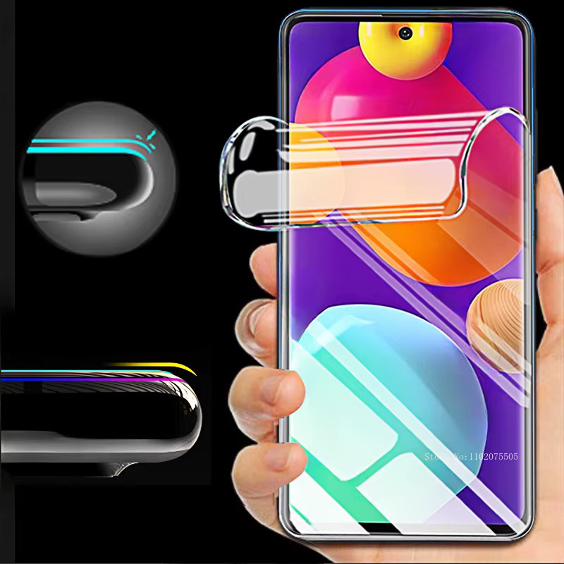 Samsung Galaxy M62 M52 M42 M32 M22 M12 M02 A72 A52 A42 A32 A22 A10 A02 Screen Protector Weiche Hydrogel Folie Transparent - Bild 4
