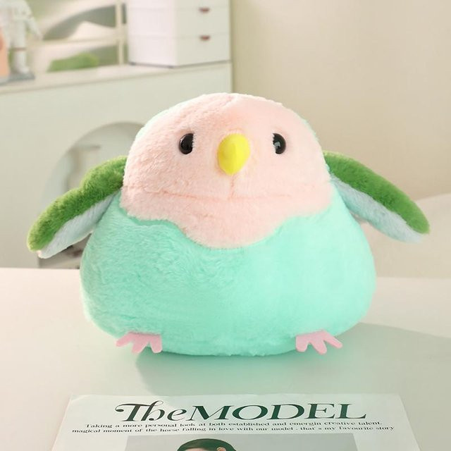Yiran toy Papagei Plüschtier, Stofftier Kissen, bunt, 33cm - Bild 1