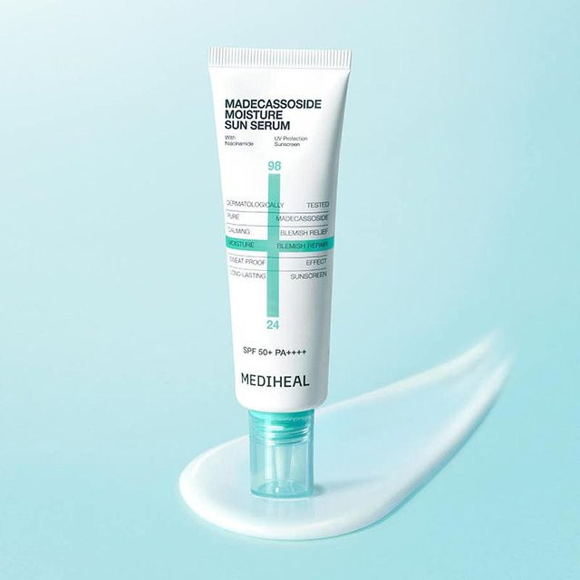 Mediheal Madecassosid Sonnenserum, LSF 50+, 50 ml, für empfindliche Haut - Bild 1