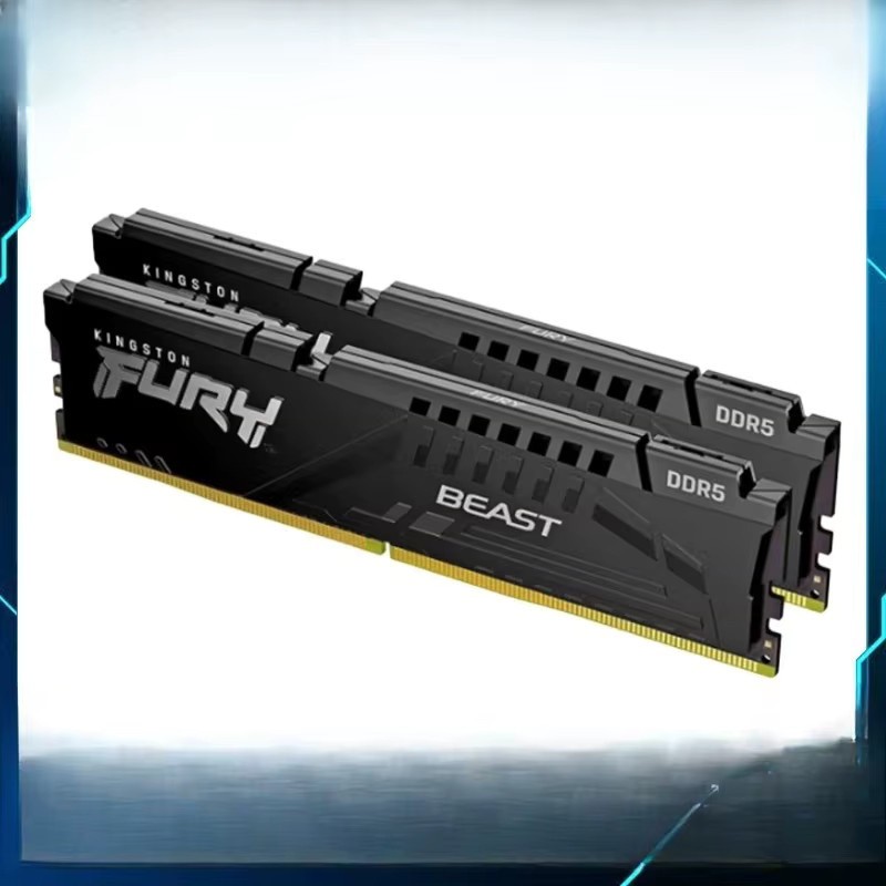 32GB DDR5 6000 Desktop RAM Single Module CL30 mit EXPO Unterstützung in Schwarz - Bild 2