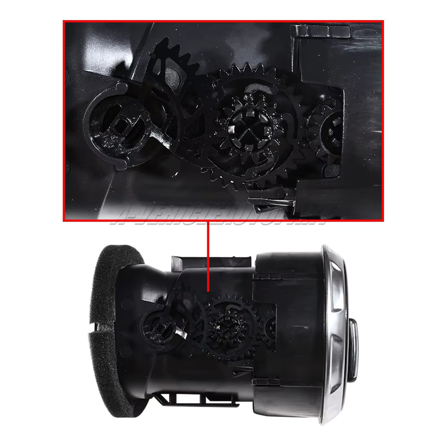 Lüftungsgitter für Audi TT/TTS Mk2 Mittelkonsole Klimaanlage Heizung Diffusor SECPZ Schwarz 8J0820901 - Bild 3