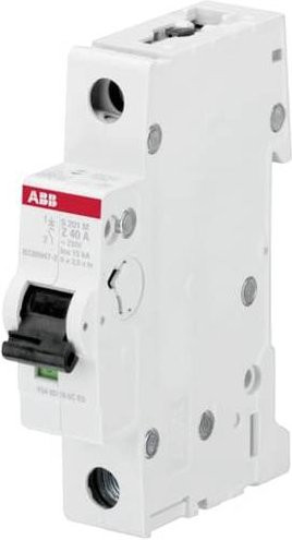 ABB S201M-K0.5 Leitungsschutzschalter 0,5A 230V Weiß - Bild 1