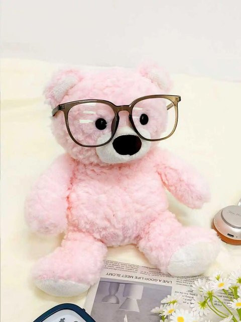 Yiran Health & Beauty Teddybär Plüschtier, Rosa, ab 3 Jahre - Bild 1