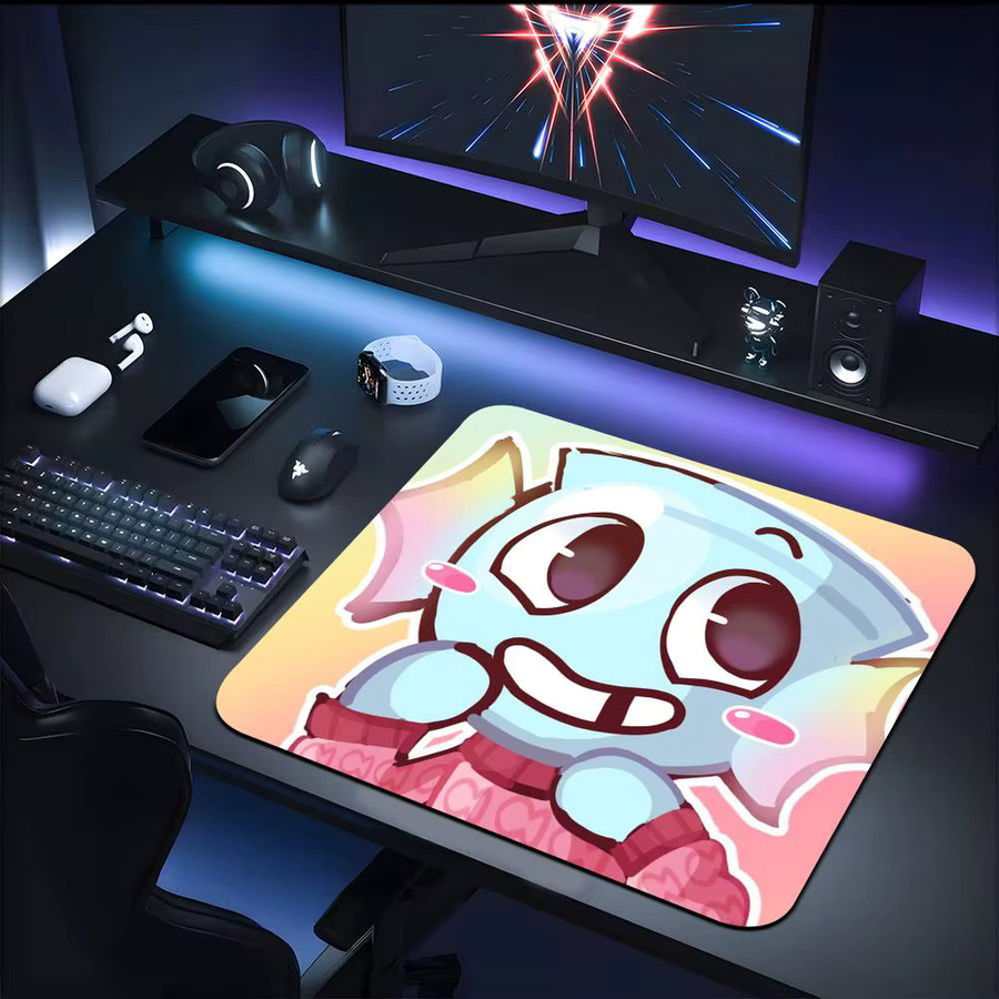Moetch Anime D-Dandys World Finn Mauspad, rutschfeste Schreibtischunterlage für Tastatur und Laptop, Multicolour - Bild 3