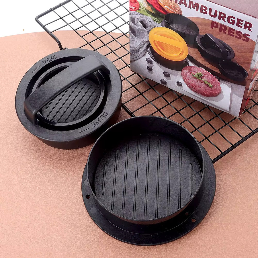 FAIS DU Hamburger Presse aus Kunststoff für gefüllte Burger in Schwarz - Bild 6
