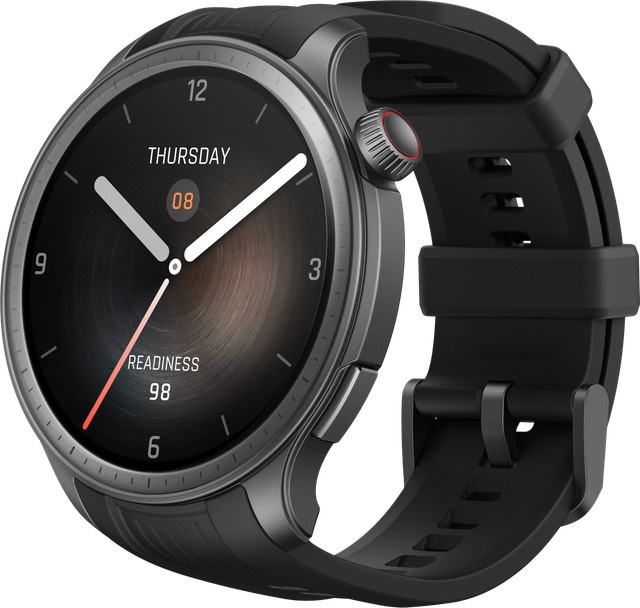 Amazfit Balance Smartwatch in Schwarz mit 1,5 Zoll AMOLED Touchscreen, GPS, WLAN und Bluetooth - Bild 1