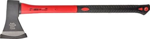 KWB Axt mit Fiberglas-Stiel in Rot, 1250g - Bild 1