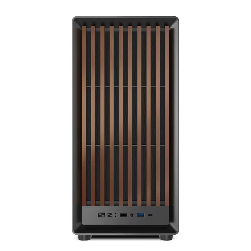 Power Train G1 G2 G3 Mesh Side Transparentes Desktop-Computergehäuse in Schwarz mit Unterstützung für ATX, MATX und ITX Motherboards sowie 360-Wasserkühlung - Bild 3