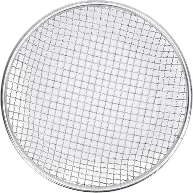 KONNWEI Gartensand Sieb aus Edelstahl mit 10mm Maschenweite und Anti-Rutsch-Handschuhen in Silber und Weiß - Bild 1