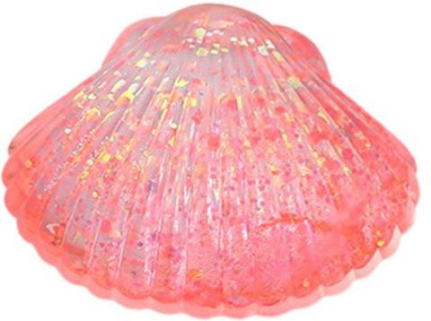 Zoeneed Mini Glitzer Muschel Quetschspielzeug, Stressball, rosa - Bild 1