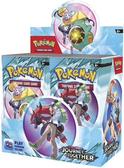 Pokemon TCG Scharlachrot & Violett Gemeinsam auf Reisen Booster Display Box - Bild 1