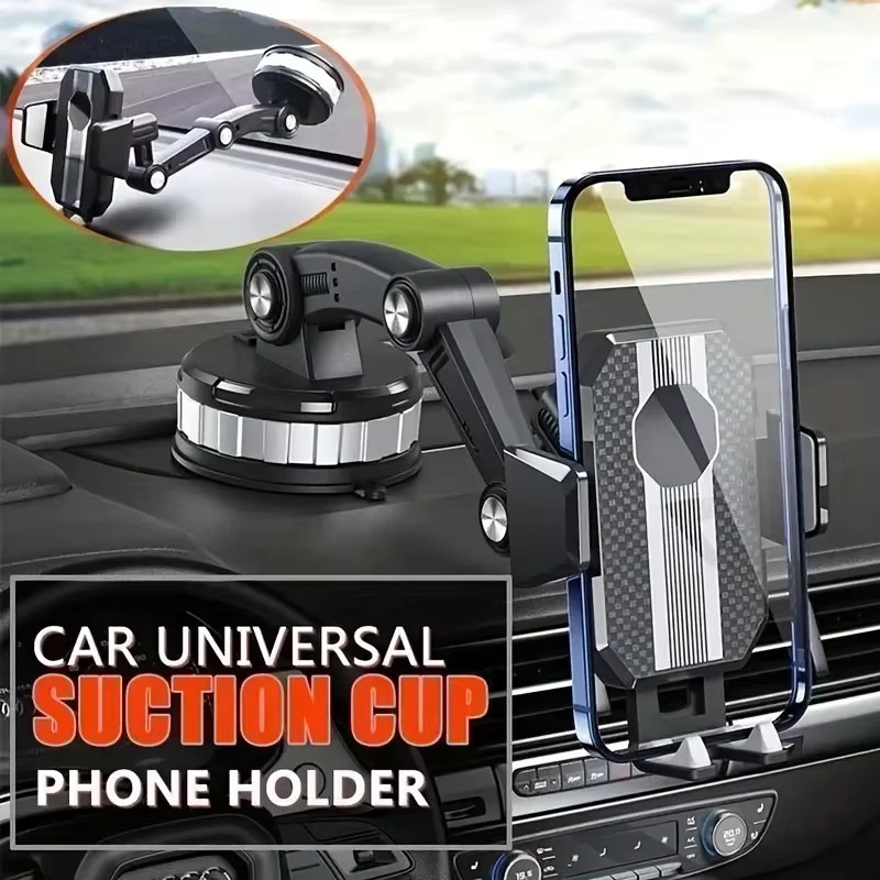 XMSJ Autotelefonhalter Schwarz für iPhone 14, 13, 12 Pro Max und Samsung - Bild 4
