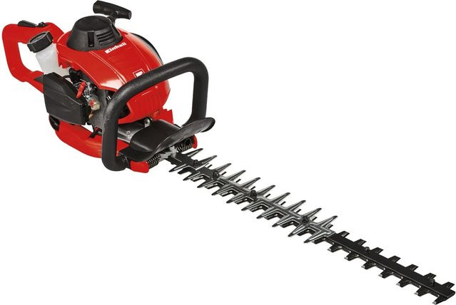 Einhell Benzin-Heckenschere GE-PH 2555 A in Rot/Schwarz mit Spezialstahl-Messer - Bild 1