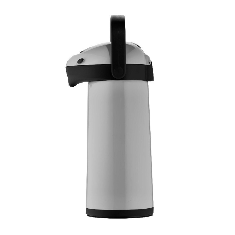 HELIOS Airpot Pump-Isolierkanne 1,9 l grau/schwarz - Bild 1