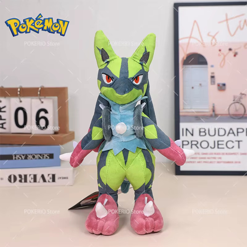 DUODUOBAO Pokémon Plüschtiere, Glänzender Mega Lucario, Alolan Vulpix, Togepi, Vileplume, Beedrill - Bild 2