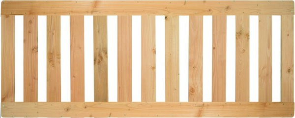 Staketenzaun aus Douglasie, Höhe: 180 cm, Breite: 70 cm